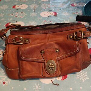 バッグ Coach Legacy 65th Leather Shoulder Bag COACH Legacy 65th Turnlock Shoulder Bag Mint Patent Leather